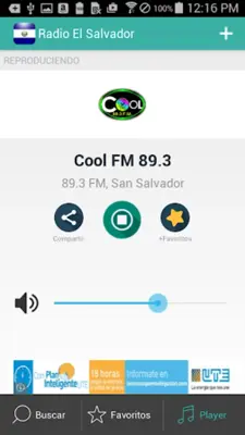 Radio El Salvador android App screenshot 0