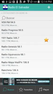 Radio El Salvador android App screenshot 2