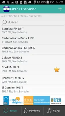 Radio El Salvador android App screenshot 5